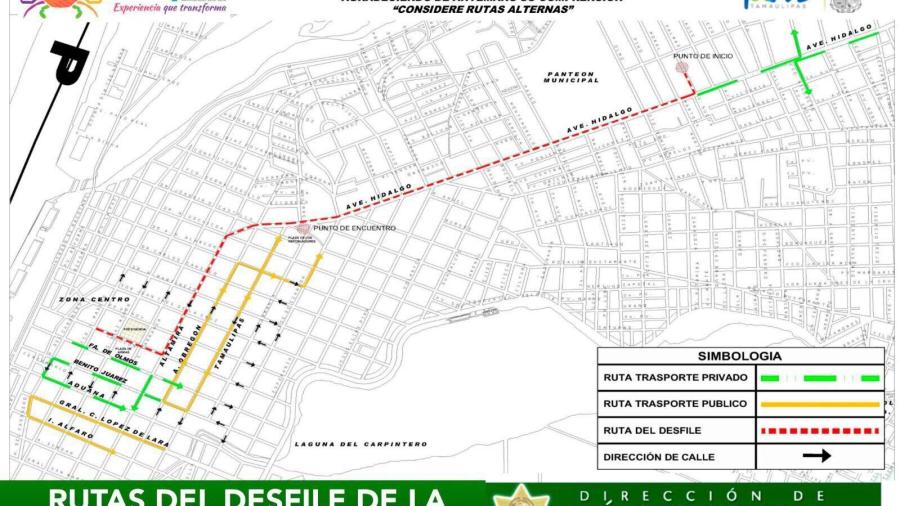 Anuncian cierre de Avenida por aniversario de la Fundación de Tampico