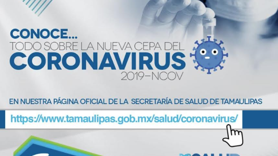 Tamaulipas continúa libre de COVID-19, afirma Secretaría de Salud