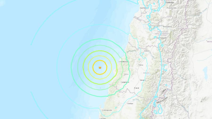 Sismo de 6.8 sacude Chile