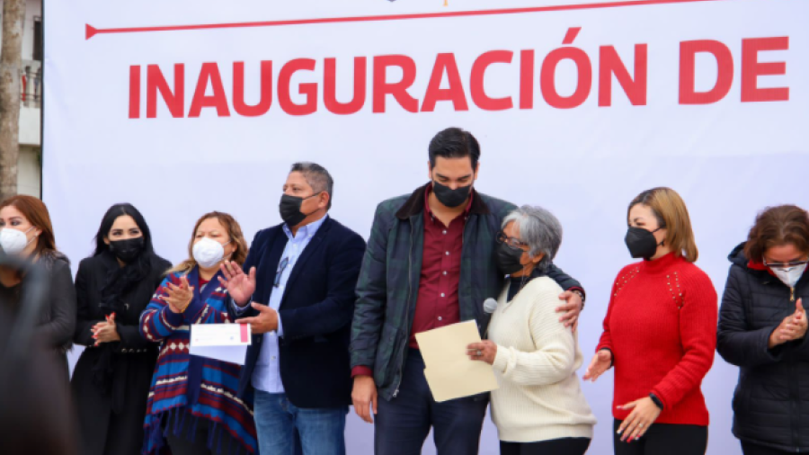 Reconocen ciudadanos transformación de Reynosa con pavimentación hidráulica 