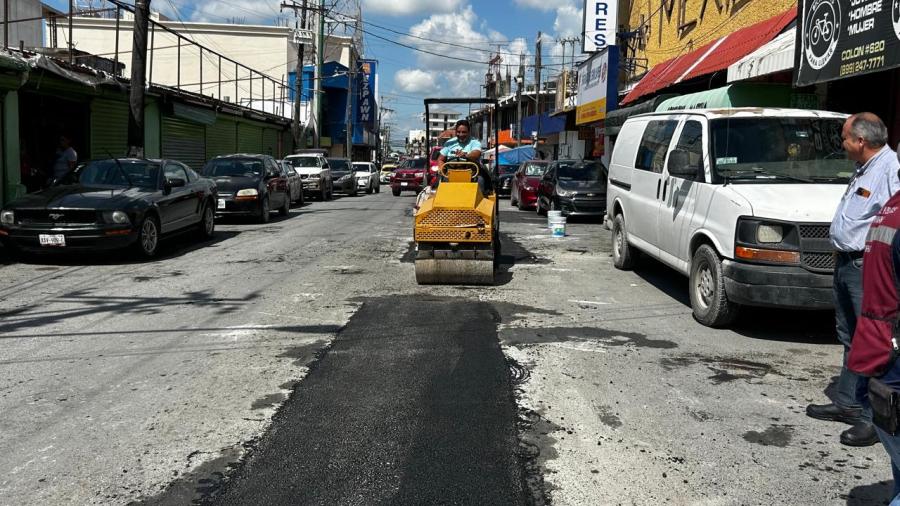 Mejora rehabilitación de pavimento la seguridad vial en Reynosa