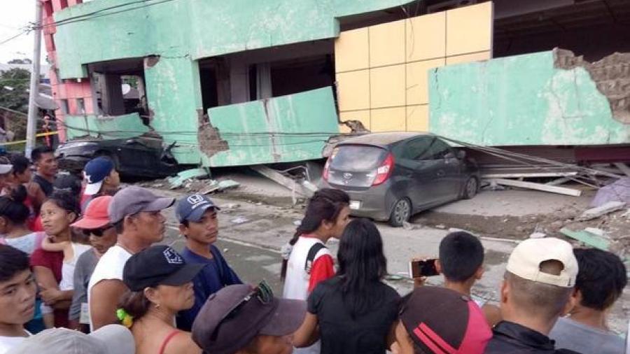 Sismo en Filipinas deja 2 muertos y 104 lesionados
