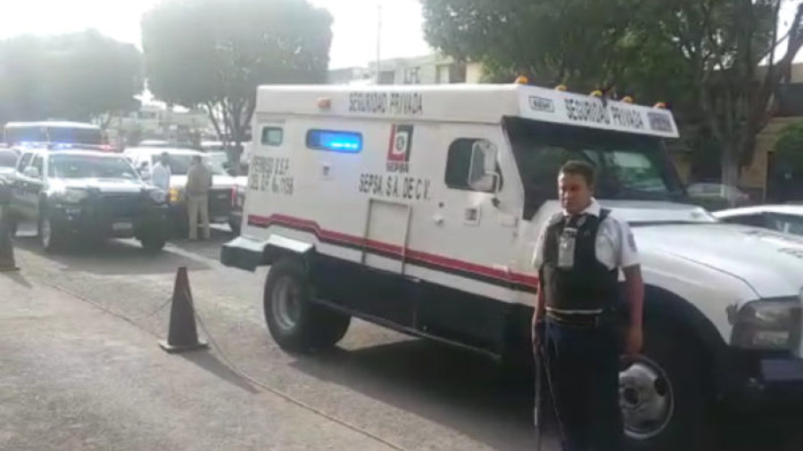 Asaltan cami&oacute;n de valores con 118 mdp&nbsp;