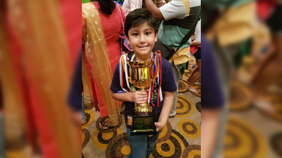 Niño genio de Tampico gana Campeonato Internacional de Cálculo Aritmético mental
