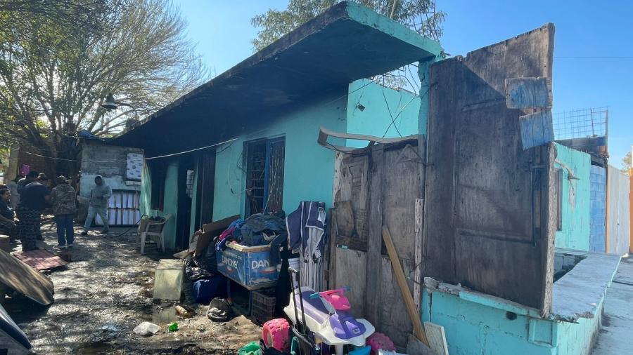 Piden apoyo ciudadano para familia afectada por incendio en colonia Chapultepec
