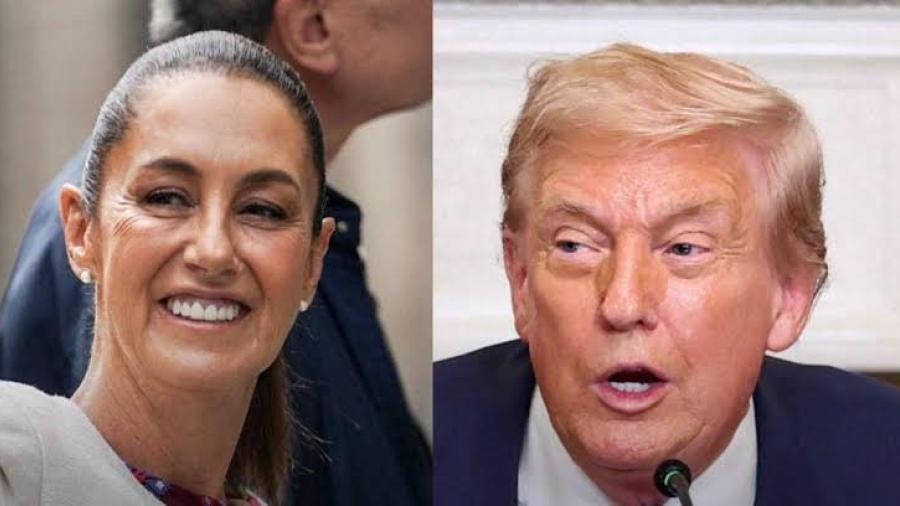 Sheinbaum me cae muy bien, pero México está dirigido por cárteles: Trump