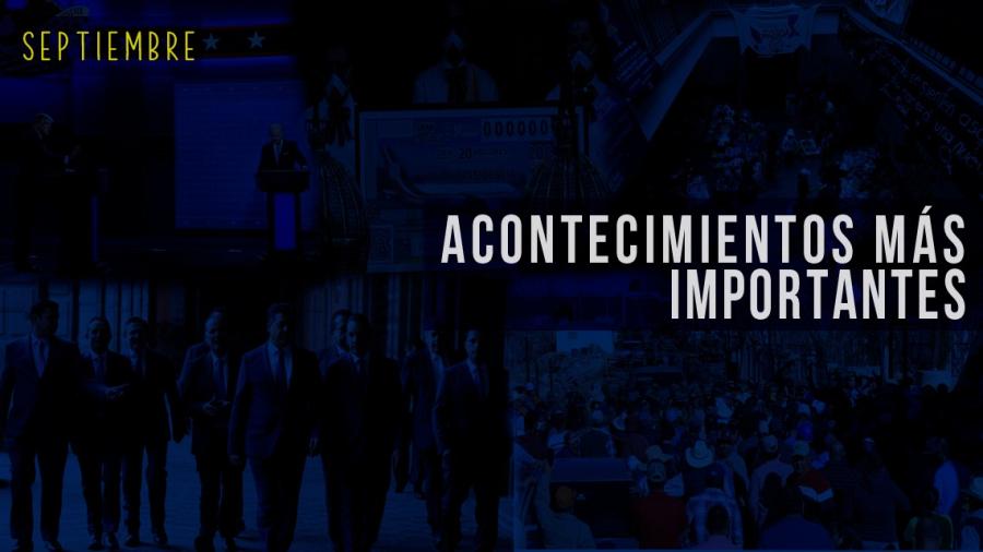 Conoce las noticias más importantes del mes de septiembre