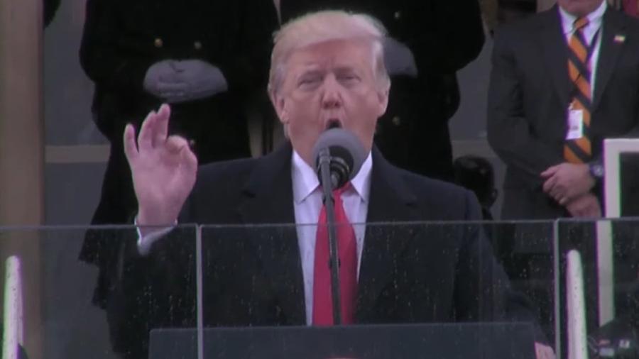 'Hoy será recordado como el día en que la gente tomó el poder de esta nación otra vez': Trump
