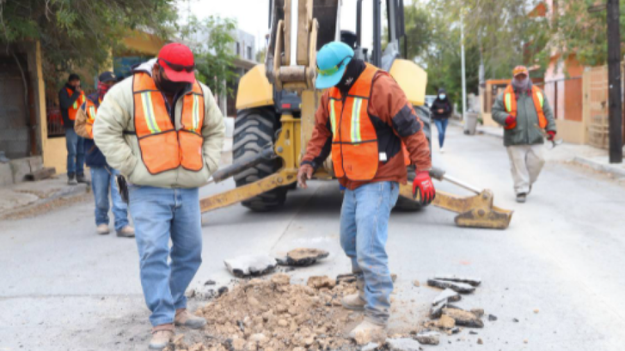 Municipio desarrolla plan de obra pública para dignificar las calles de Nuevo Laredo
