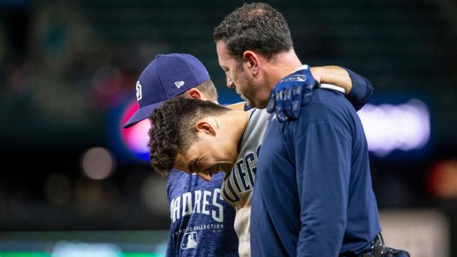 Luis Urías a lesionados con los Padres