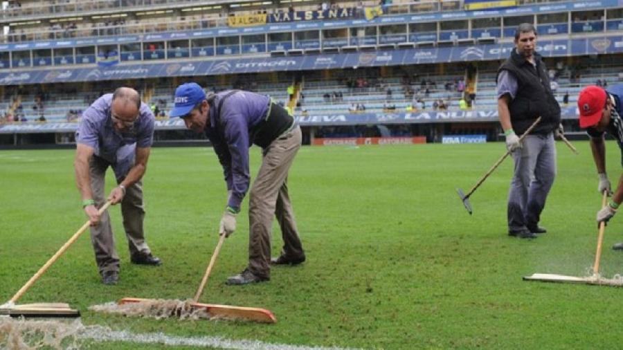 Lluvia complica la final de la libertadores
