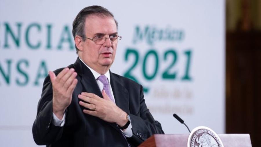 Asegura Marcelo Ebrard que no hay mexicanos heridos tras bombardeo en Ucrania