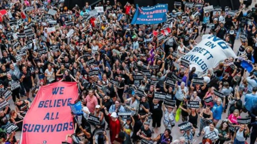 300 detenidos tras protestas contra Kavanaugh