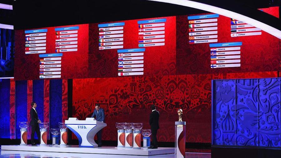 Gigantes del futbol se alistan para sorteo mundialista
