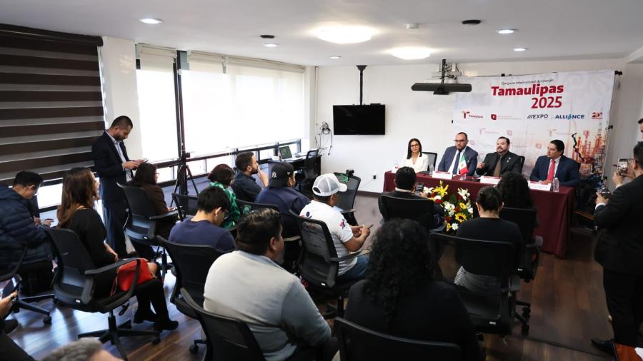 Presenta José Ramón Silva el Congreso Internacional de Energía Tamaulipas 2025