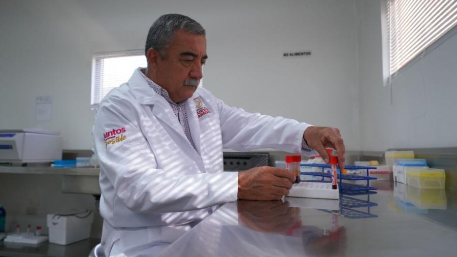 Impulsa Alcaldesa Carmen Lilia Canturosas sector ganadero con inauguración de laboratorio de diagnóstico clínico zoosanitario