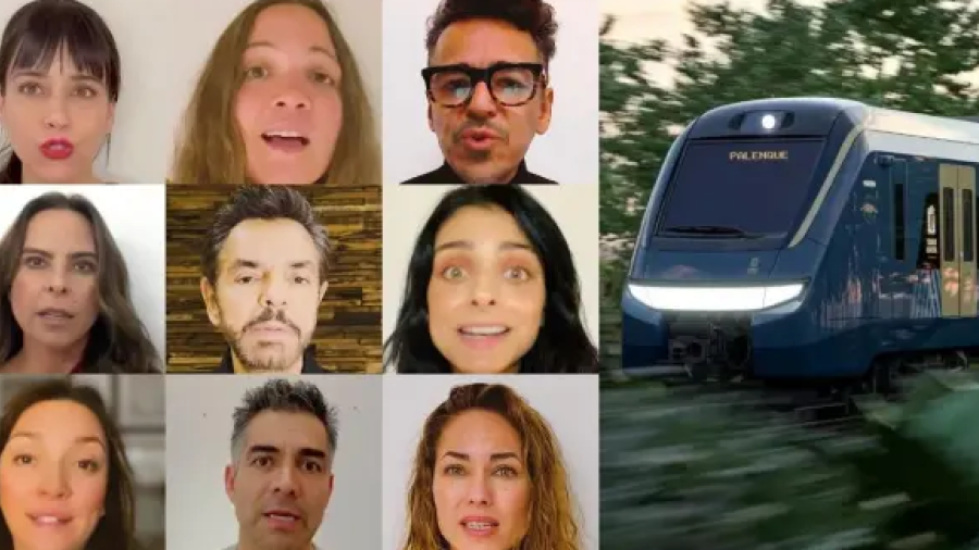 "Artistas, pseudoambientalistas", Se lanza AMLO en contra de celebridades y su campaña contra el "Tren Maya" 