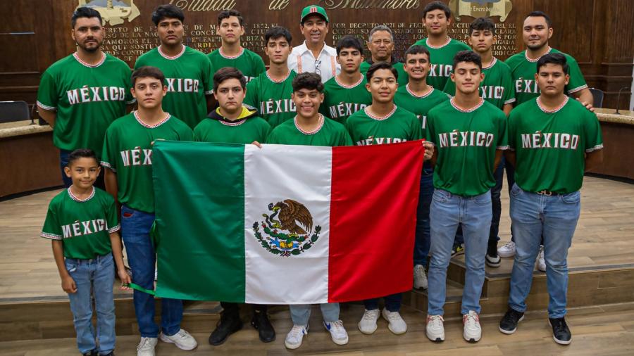 Rumbo al latinoamericano de Beisbol Categoría Senior abanderan a Selección Mexicana 