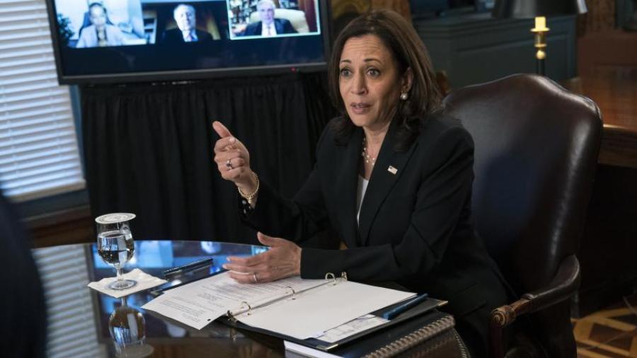 Descartan que Kamala Harris visite el Senado de la República 