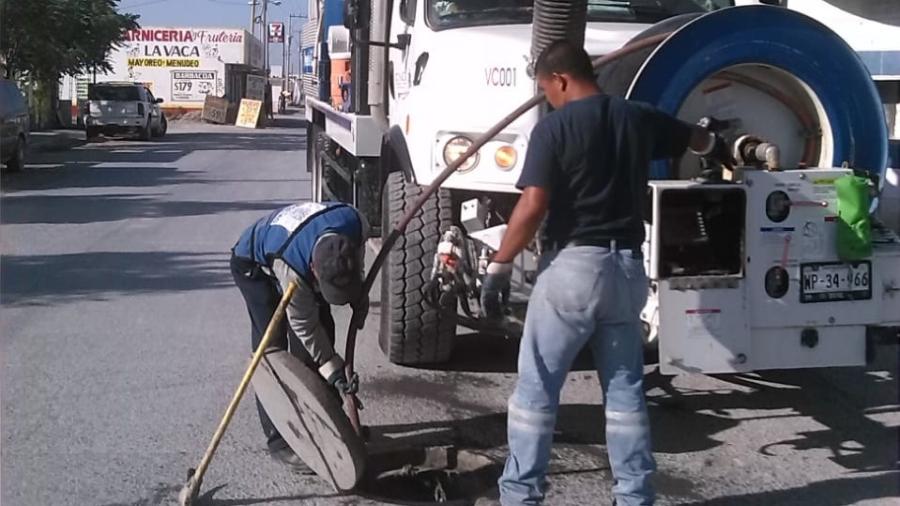 Normalizan servicio de drenaje en sector e Balcones de Alcalá
