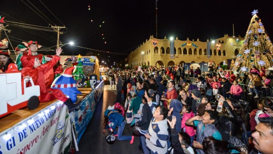 Definen ruta del Desfile Navideño en Nuevo Laredo