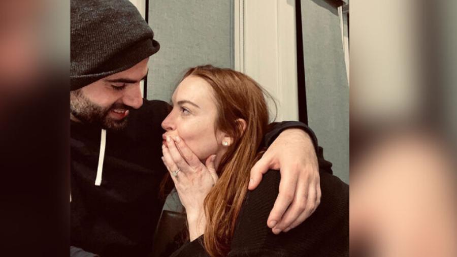 Lindsay Lohan anuncia su compromiso con el empresario Bader Shammas