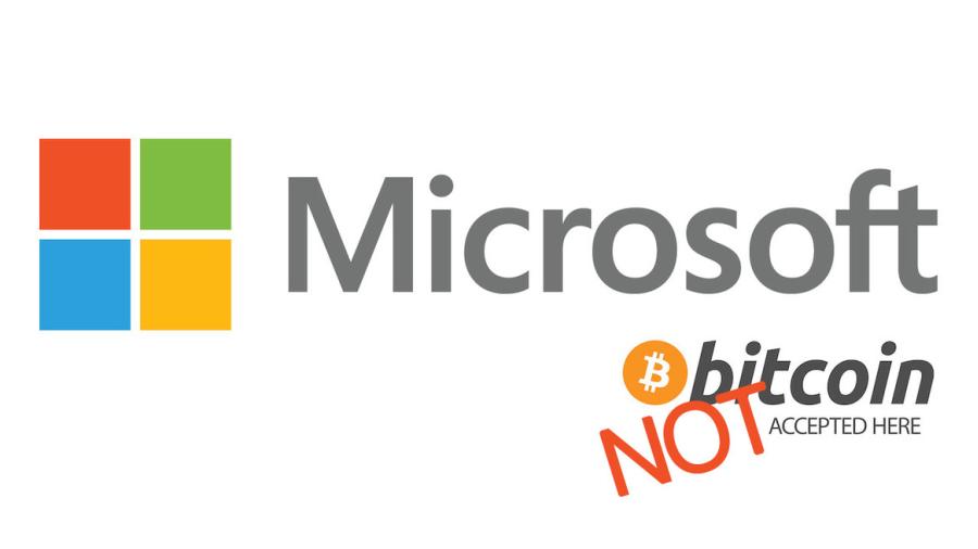 Microsoft dejará de aceptar Bitcoins como método de pago
