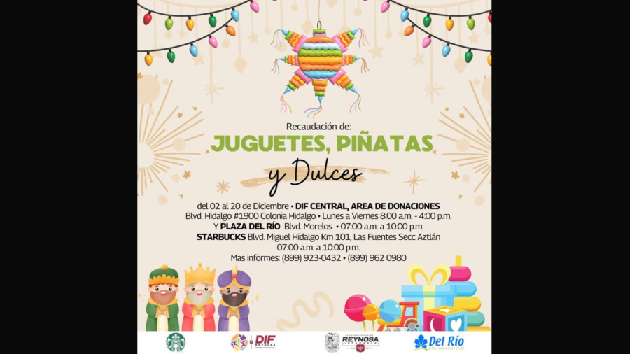 Invita DIF Reynosa a ser parte de la magia de los Reyes Magos