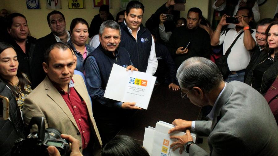 Coalición Por Tamaulipas Al Frente se registra