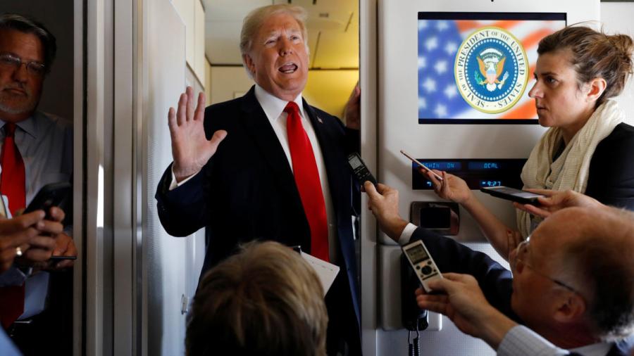 Trump anuncia ya preparados aranceles sobre bienes chinos