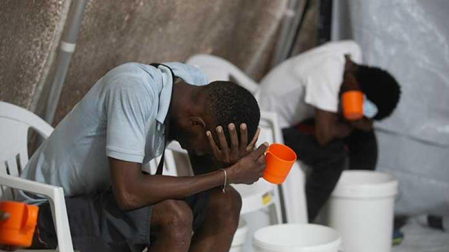Brote de cólera en Haití deja cerca de un centenar de muertos
