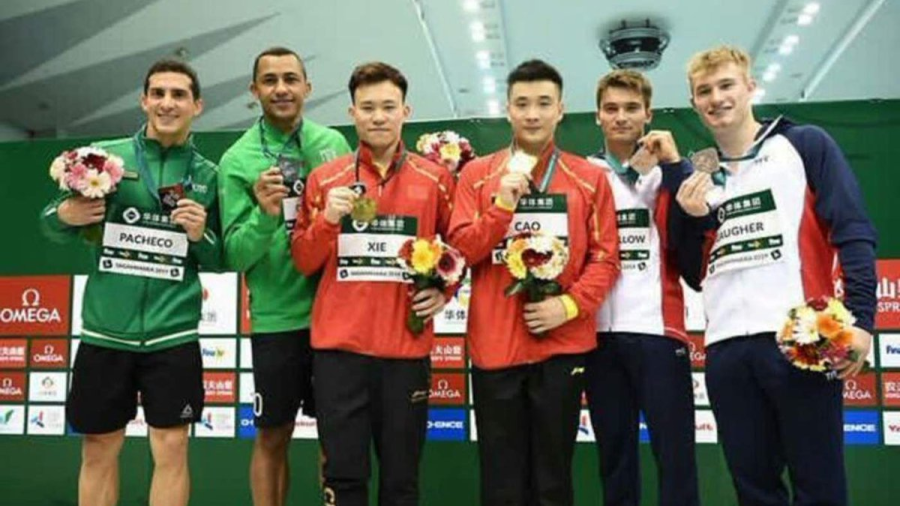 Ganan Rommel Pacheco y Jahir Ocampo medalla de plata en Serie Mundial en China