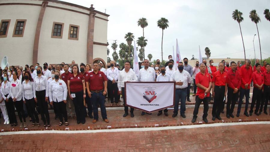 Conmemoran Día del trabajo Gobierno Municipal y Sindicatos 