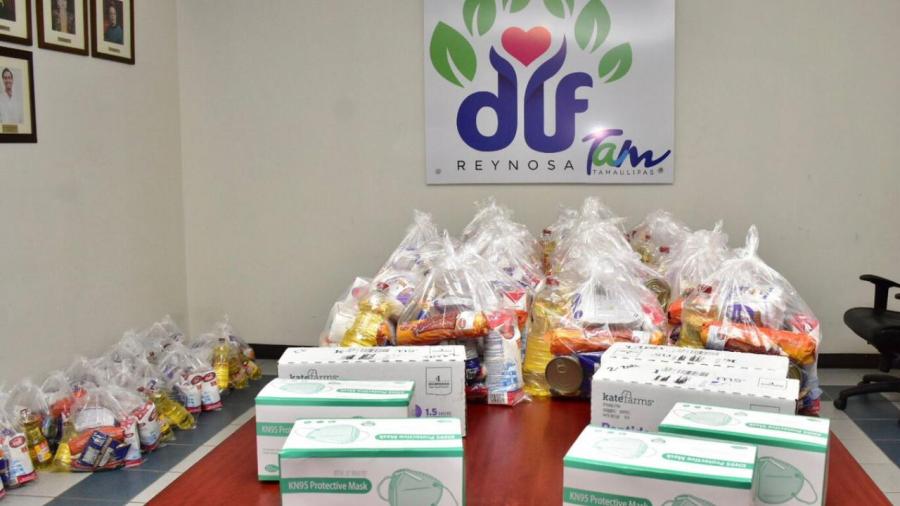 DIF Reynosa beneficia a familias de niños con cáncer