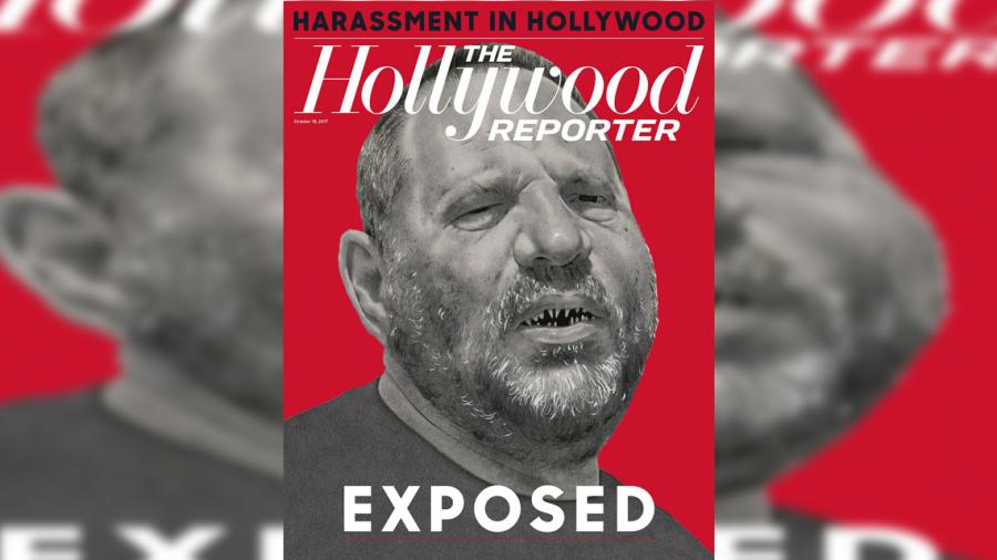 Así retrata The Hollywood Reporter a Weinstein