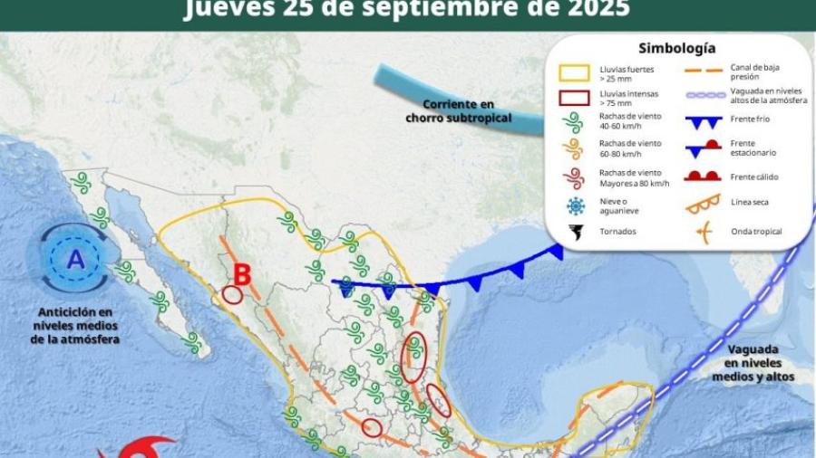 Protección Civil alerta por lluvias en Tamaulipas; continuará ambiente cálido
