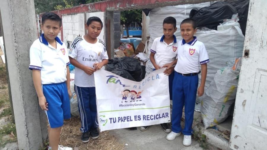 Más de 10 escuelas más se suman a TAM recicla del Gobierno del Estado en Septiembre