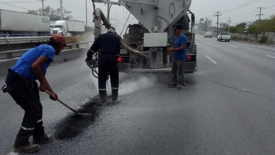 Desarrolla Gobierno Municipal programa intensivo de bacheo