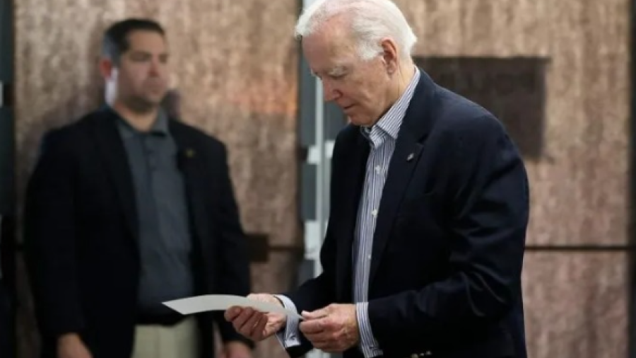 Vota Joe Biden, de manera anticipada en las elecciones intermedias de Delaware