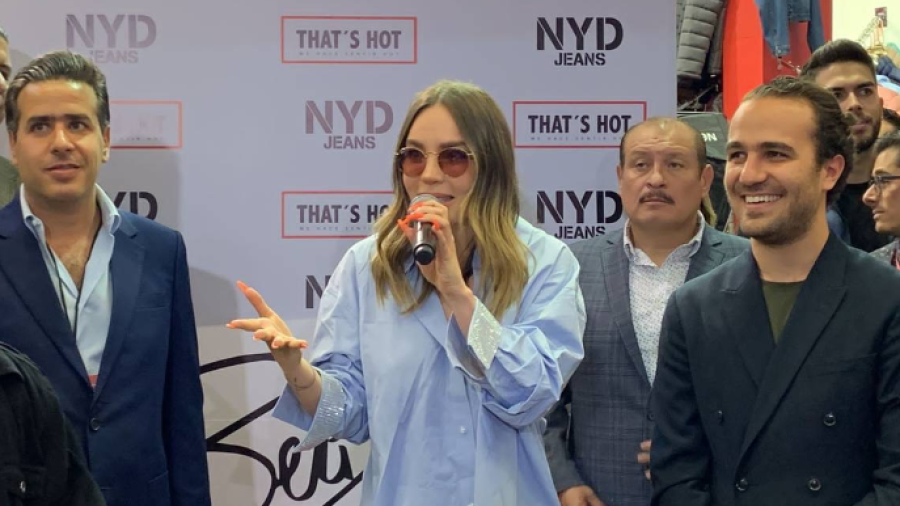 Belinda causa furor en Intermoda 2022