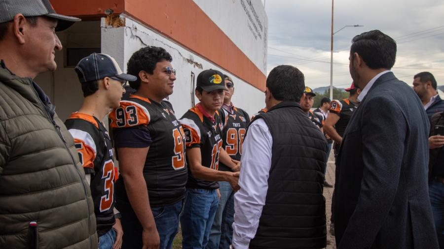 Ofrece Dámaso Anaya total apoyo al deporte universitario