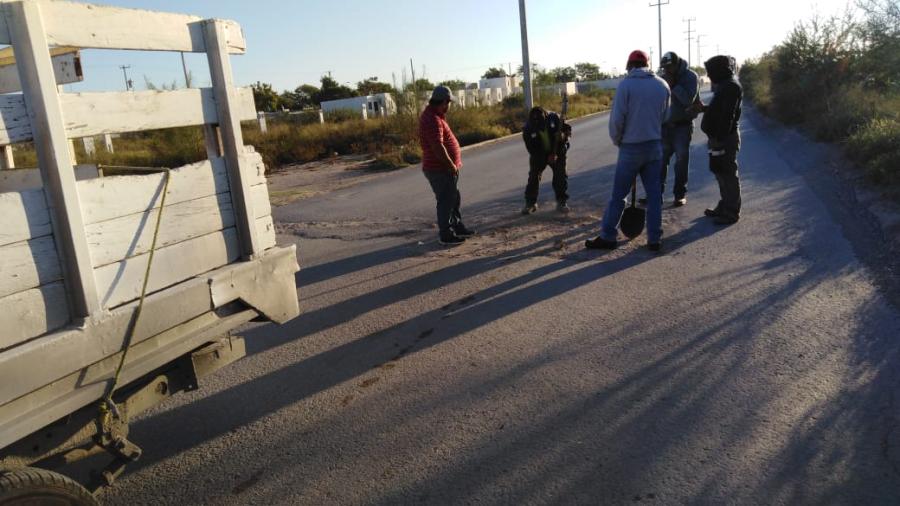 Efectiva atención de COMAPA en fraccionamiento Las Palmas