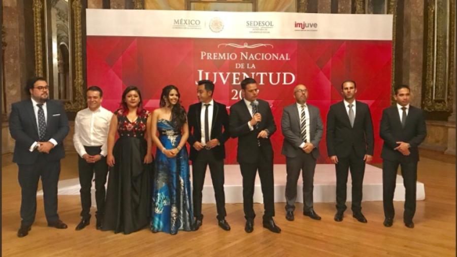 Entregan Premio Nacional de la Juventud 2017