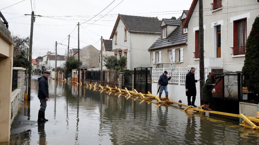 Se activa la alerta naranja por riesgo de inundaciones en Francia