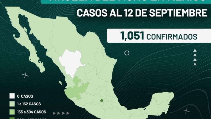 Viruela símica ya supera los mil casos en México 