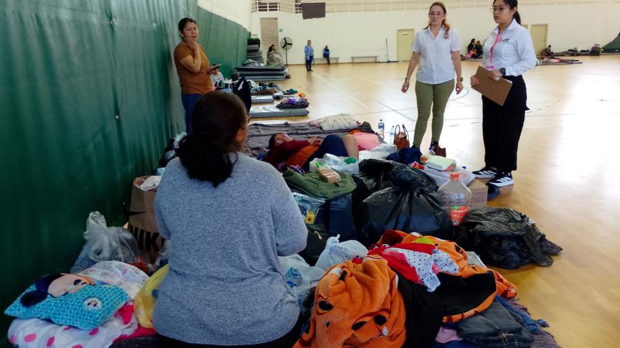 Fortalece Alcalde, Carlos Peña Ortiz esfuerzos con DIF-Reynosa en apoyo a familias en Albergues