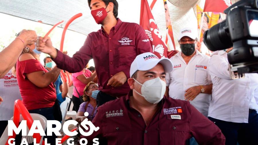 Marco Gallegos esta listo para representar a los habitantes del distrito IV en Reynosa.