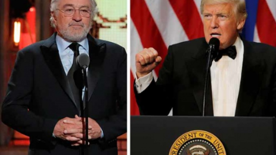 Robert De Niro, un individuo con coeficiente intelectual muy bajo: Trump