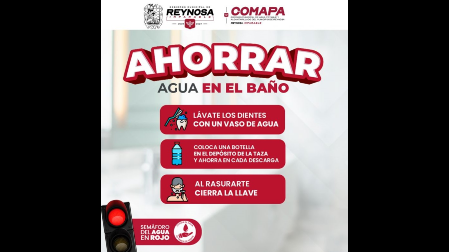 Llama COMAPA a hacer uso responsable del agua