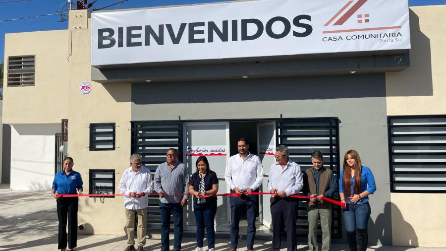 Inauguran aula educativa en Casa Comunitaria Puerta Sur